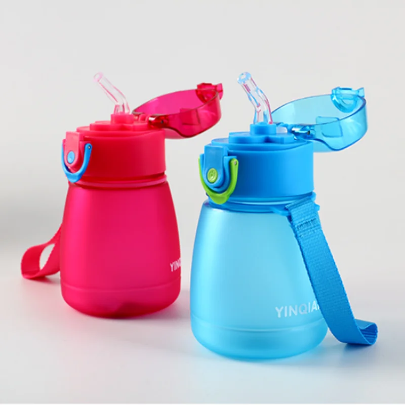 320 мл детская пипетка бутылка для воды с веревкой переноски и предотвращения