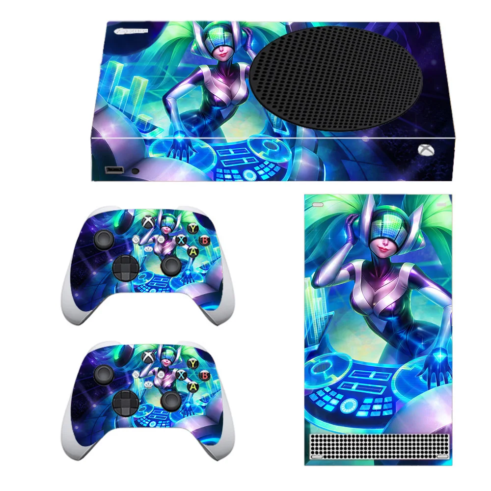 Provide Customized League of Legends Vinyl Sticker For Xbox Series S Skin Protective Games Console Decal Accessories | Электроника