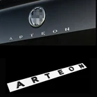 3D шрифт, буква, логотип для vw CC ARTEON, стайлинга автомобилей, модифицированный логотип багажника, черный значок, наклейка, украшение автомобиля, аксессуары