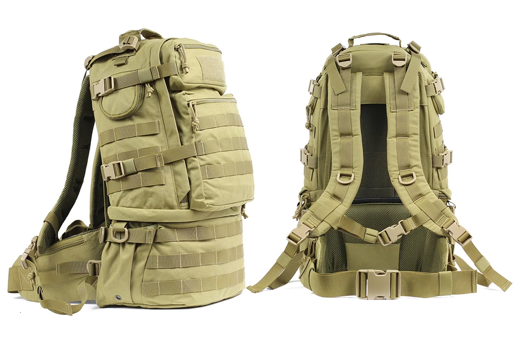 SINAIRSOFT 65L открытый полевой Многофункциональный тактический рюкзак ilitary Рыбалка водонепроницаемый Molle-Pack треккинг Охота-сумка