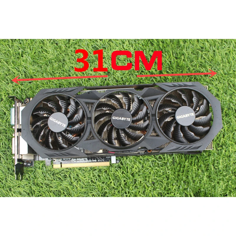 GIGABYTE GTX 970 4 Гб видеокарты GDDR5 256 бит GPU видеокарта для nVIDIA Geforce GTX970 карта VGA Hdmi Dvi
