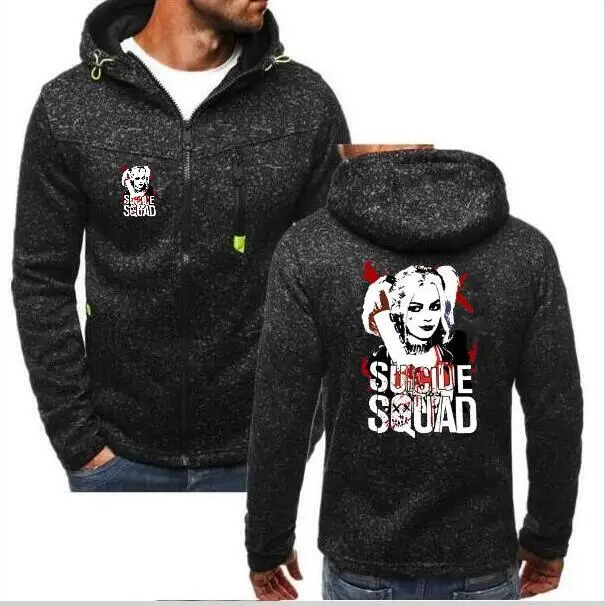New Personality Hoodie Harry Quinn Jacket Suicide Squad Clown Clothes | Мужская одежда