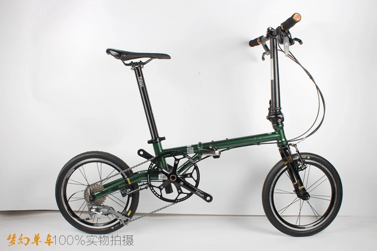 Fnhon FCG1609 складной велосипед 16 дюймов Minivelo CR-MO сталь V тормоз 9 скоростей городской Commuter велосипед для Shimano Shift ретро досуг BMX