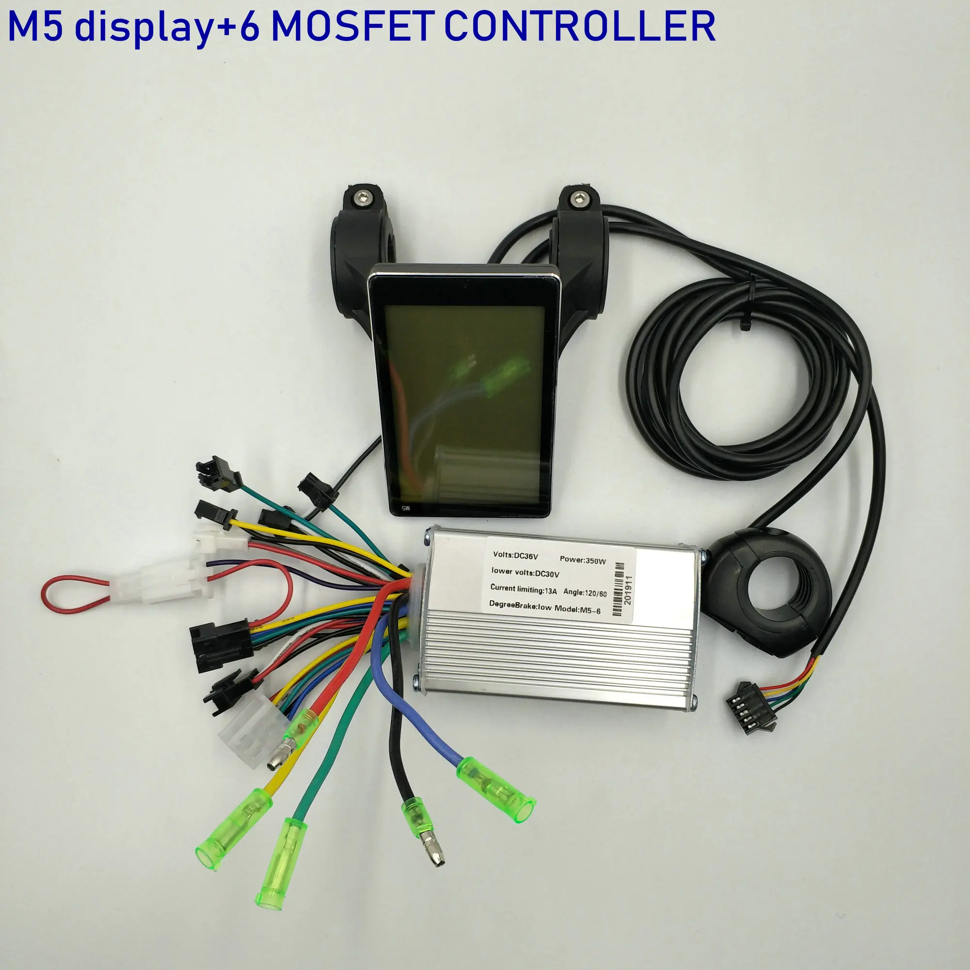 Вертикальный ЖК дисплей M5 + переключатель BLDC контроллер 24v36v48v60v 250w350w для