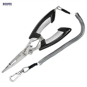 Плоскогубцы Booms Fishing H01, ножницы, нержавеющая сталь