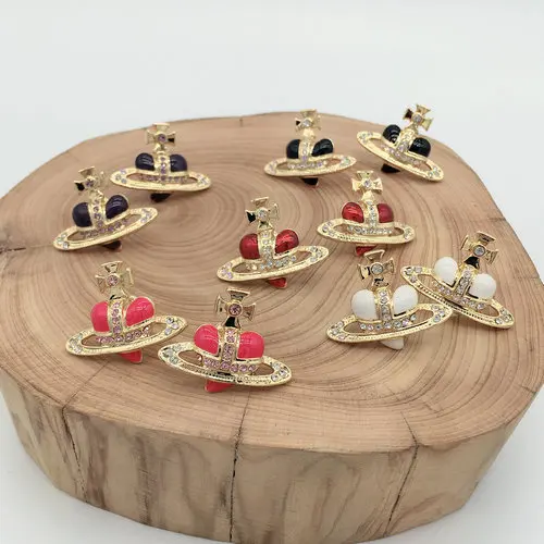 Серьги-гвоздики женские с кристаллами и цирконом | Украшения аксессуары