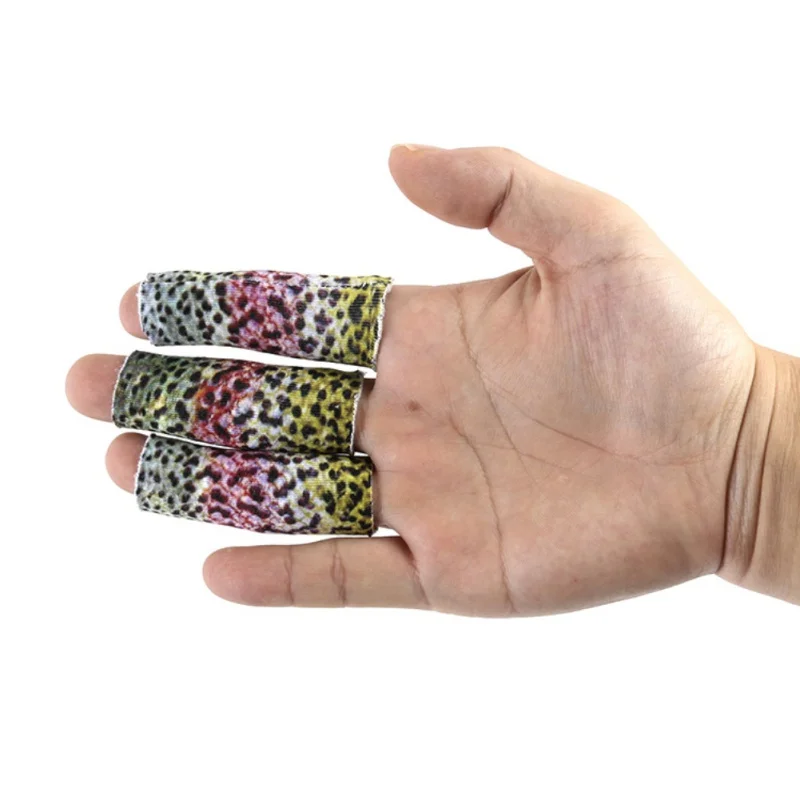 3 Pcs Finger Guard Fishing Fly Line Anti Scratch Protection Soft Elastic Outdoor Sports Hand Gear Sleeve Protector | Спорт и