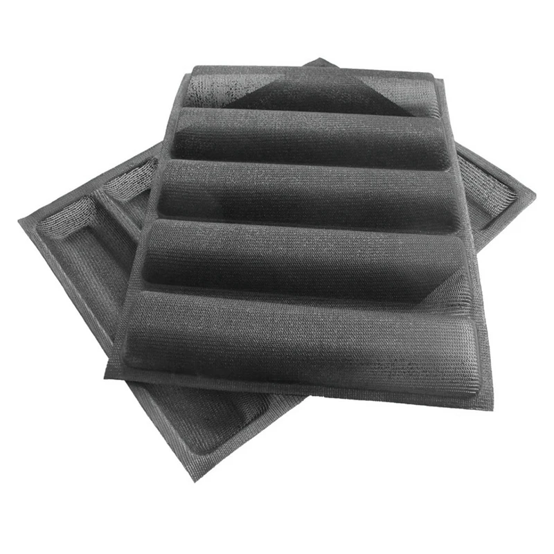 Silicone 5 Indents Reusable Silform/Bread Mould Baking Form Food Grade | Дом и сад