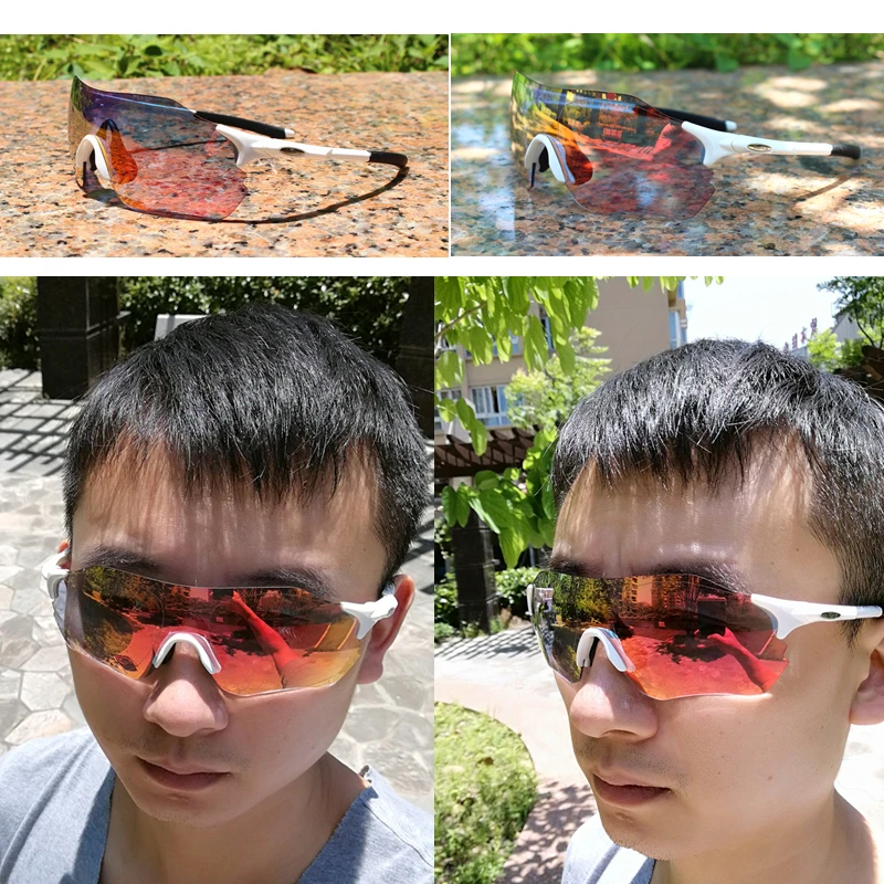 Солнцезащитные фотохромные очки с автоматическими линзами TR90 унисекс