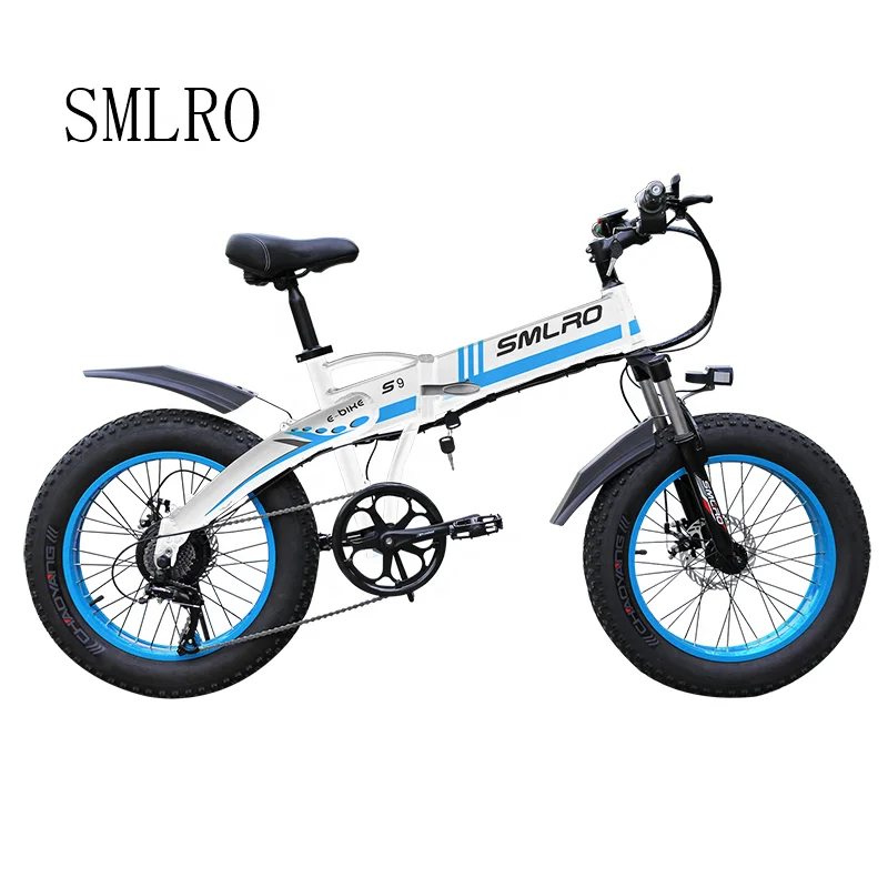 20*4 0 дюймовый электрический велосипед с толстыми шинами складной пляжный