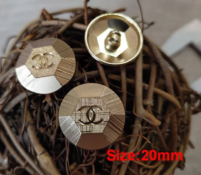 NO35 Size 20mm Новинка 10 шт. высококачественная металлическая куртка в форме сердца с капельным маслом и пуговицами аксессуары пальто свитер рубашка кнопка 18 мм - Цвет: NO35 Size 20mm
