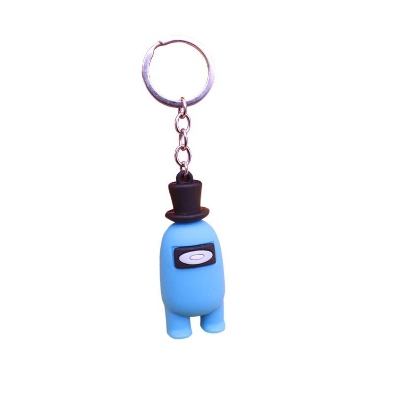 

10pcs/lot new design cartoon animal Keychain pendant children's cartoon schoolbag pendant Claw Machine doll free shipping