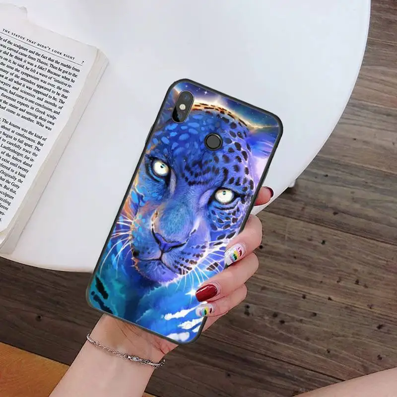 

animal lion tiger leopard wolf bear Phone Case For Xiaomi Redmi note 7 8 9 t k30 max3 9 s 10 pro lite
