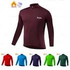 Зимняя флисовая велосипедная куртка Raudax, Мужская одежда для велоспорта, велосипедная одежда для горного велосипеда, уличная термальная велосипедная куртка