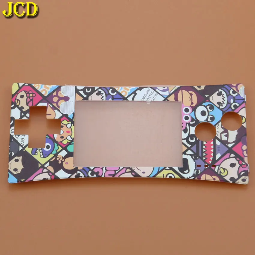 JCD 1 шт. Лицевая панель чехол Замена для Gameboy Micro для GBM передний корпус Ремонт Часть