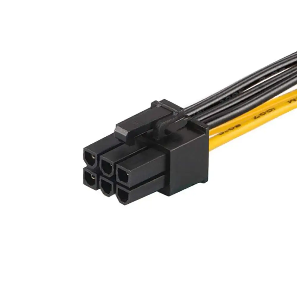 Адаптер питания для видеокарты 20 см SATA 15 Pin 6 PCI Express PCIe|Компьютерные кабели и