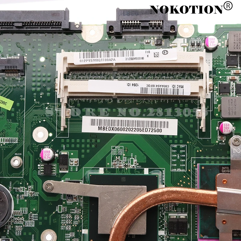 Материнская плата Nokotion MBNC706002 MBEDX06001 MBEDU06001 для ноутбука Acer Emachine E528 DA0ZR6MB6E0 DA0ZR6MB6F0 с