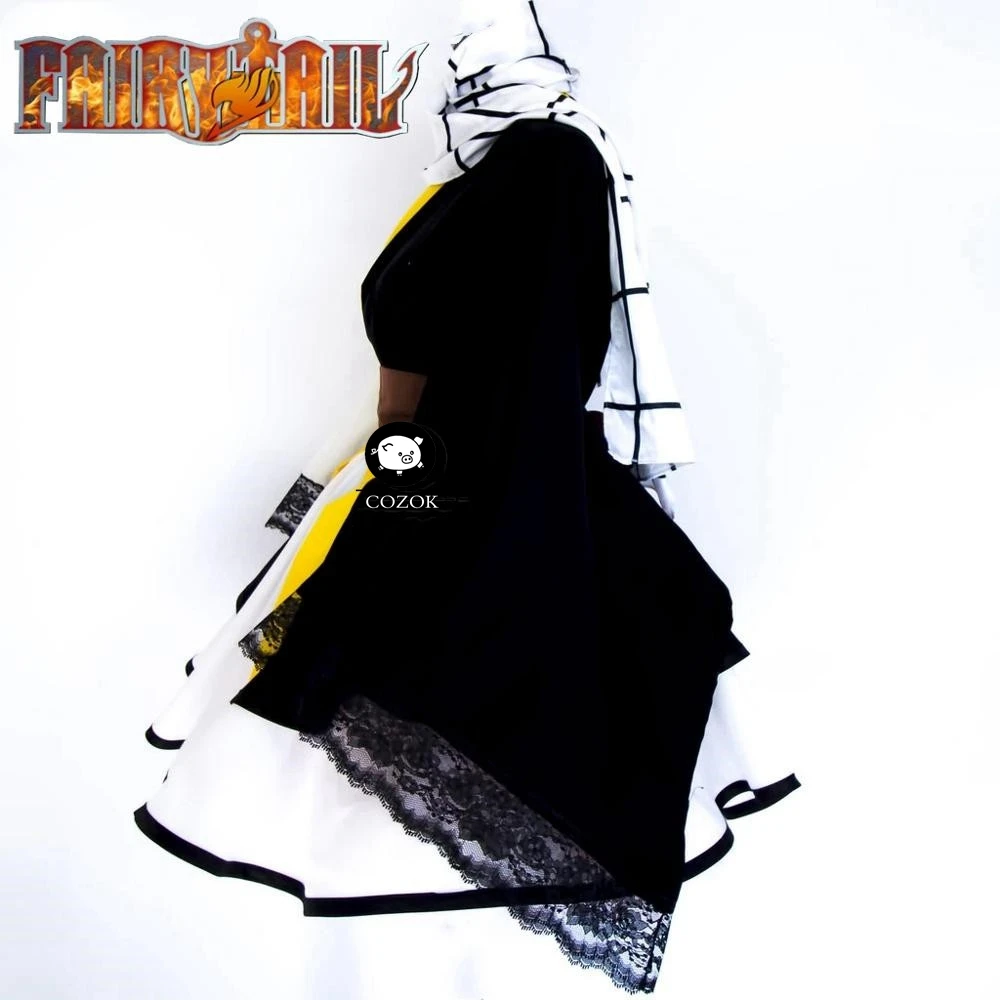 Костюм для косплея аниме Сказочный хвост Нацу Драгнил женщин и девочек