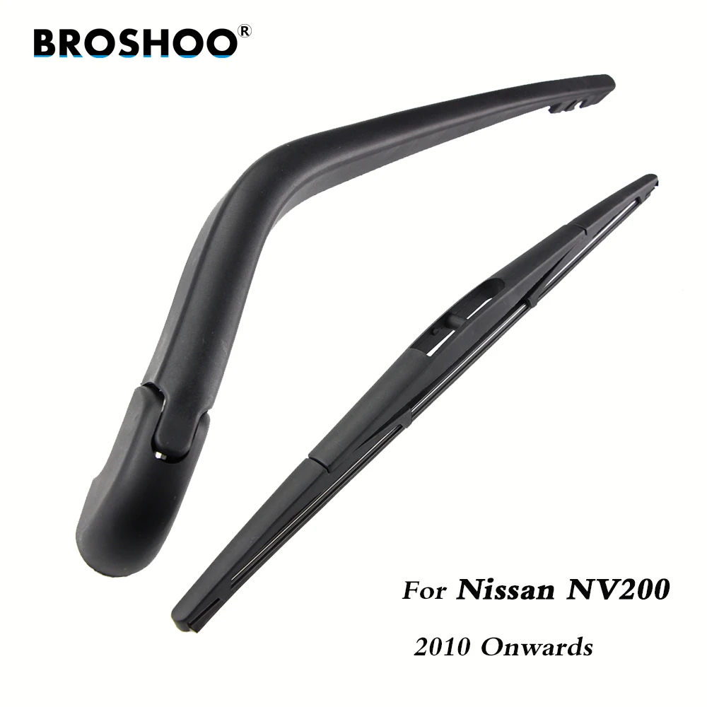BROSHOO Car Rear Wiper Blades Back Windscreen Arm For Nissan NV200 Hatchback (2010-) 355mm Windshield Auto Styling | Автомобили и
