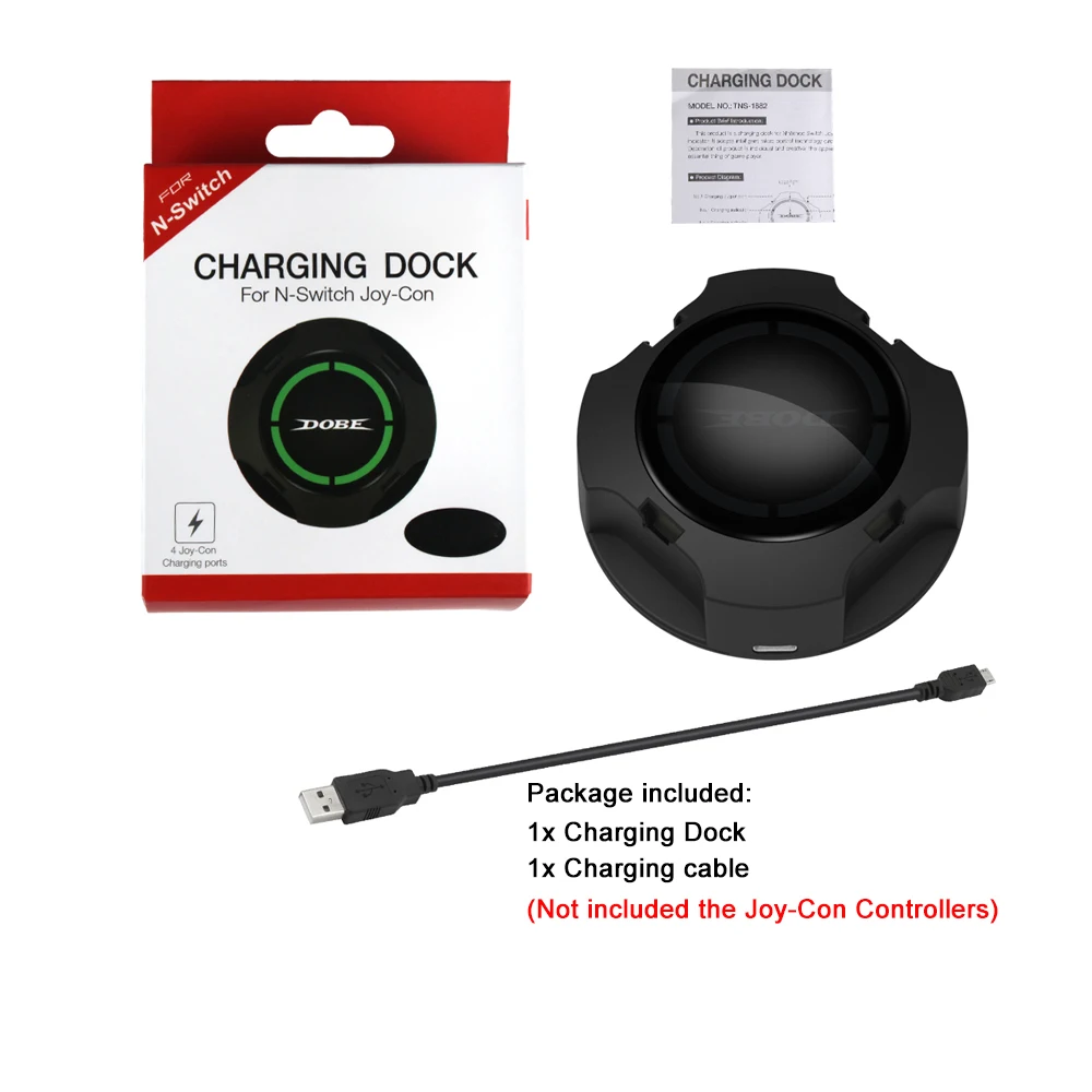 ДОБЕ контроллер Зарядное устройство для Nintend переключатель радость con зарядная