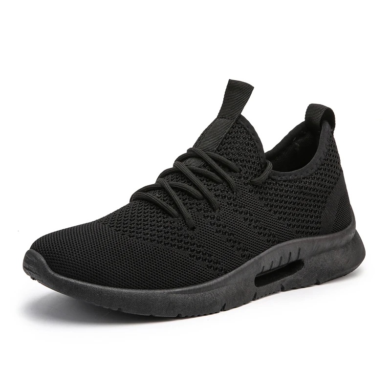 Осенняя мужская обувь кроссовки для бега Цвет черный белый прогулочная мужские