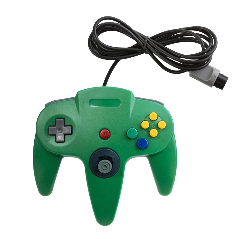 As the picture shows N64 контроллер Классический проводной N64 64-бит геймпад джойстик для Ultra 64 игровая консоль аксессуары для игр - Цвет: As the picture shows
