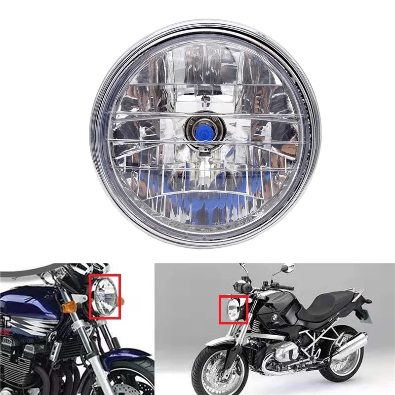 1 шт. мотоцикл 12V головной светильник галогенная фара бег Подходит для Honda CB400 CB500