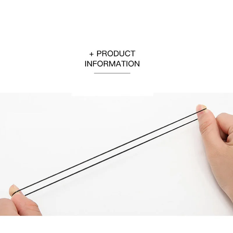 Резинка для волос одноразовая из ТПУ с держателем конского хвоста 1000 шт./лот |