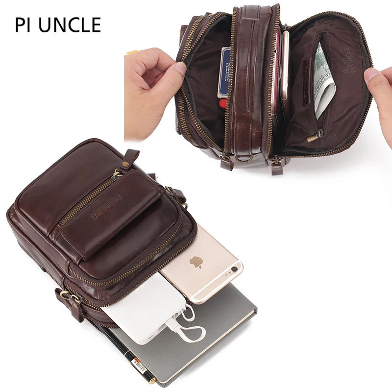 Сумка кросс боди мужская из натуральной воловьей кожи| |