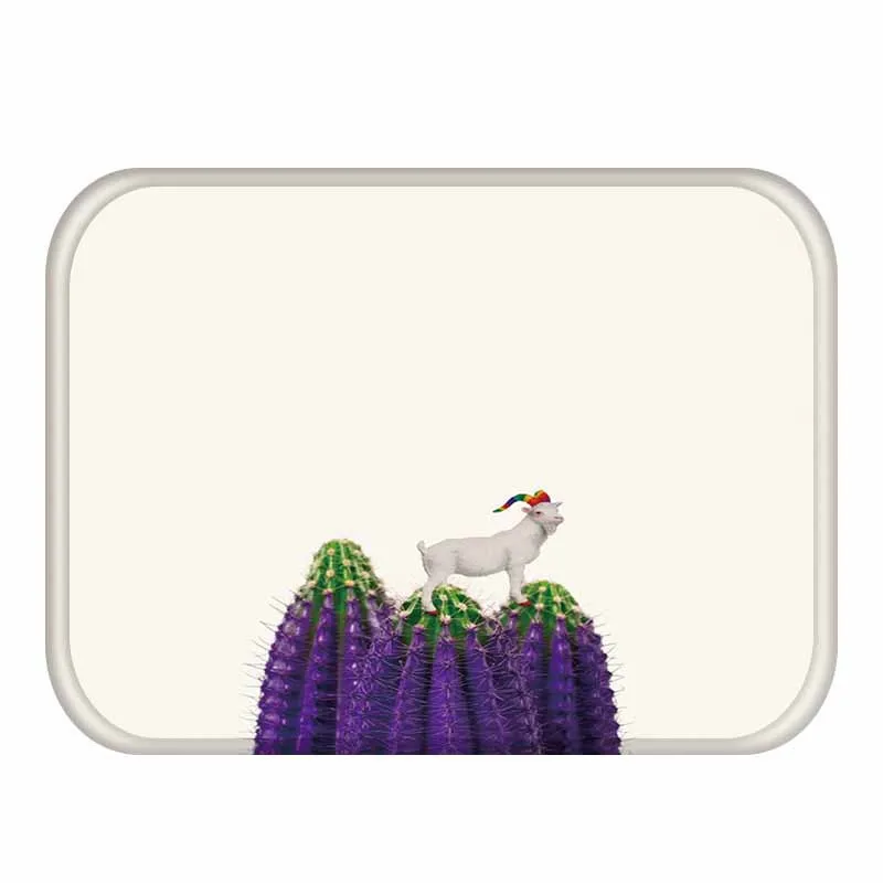 Фланелевый нескользящий ковер в виде листьев сделай сам на заказ для ванной