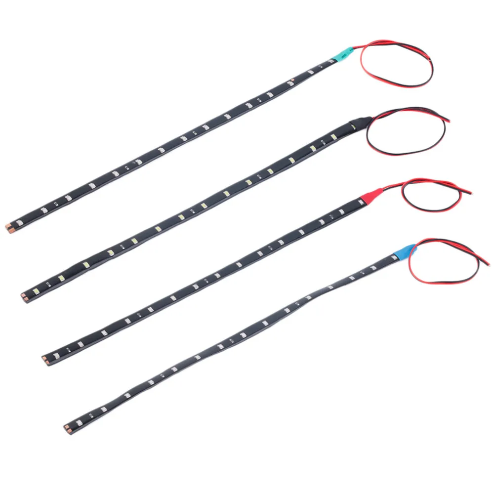

Waterproof 30cm 15LED 12V Car Flexible Decorative Light Strip Bar Replacement for Car Motorcycle & Trunk Tail Reverse Backup