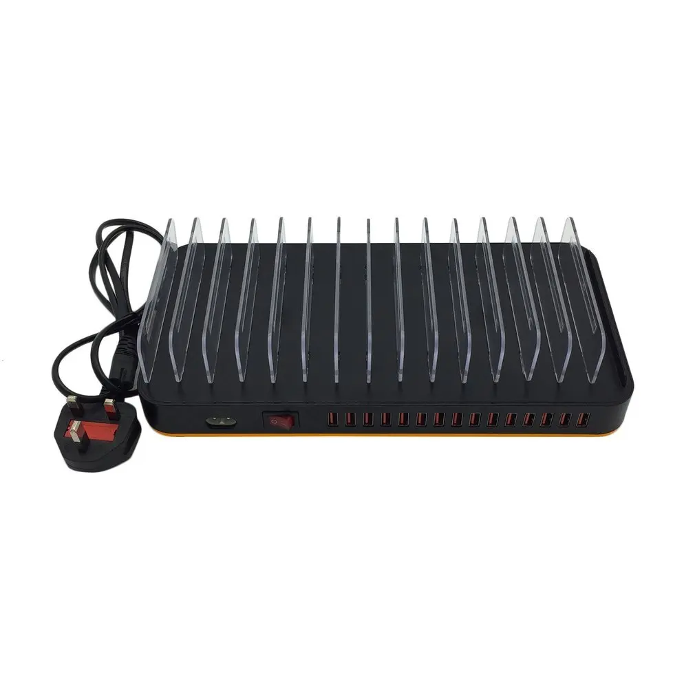 Порт в состоянии Смарт USB телефон Быстрая зарядка станция концентратор стенд 15