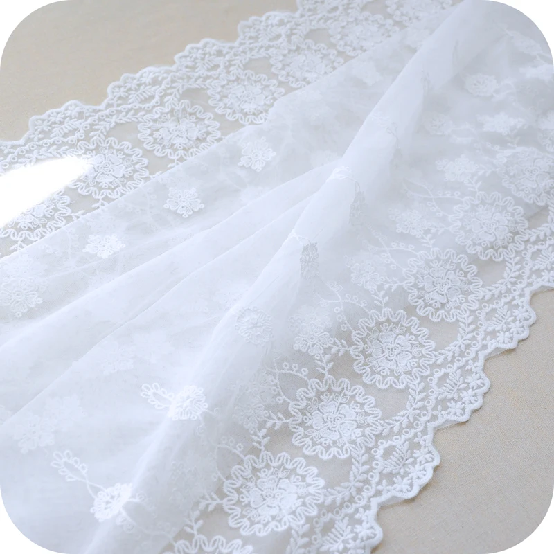 50 см x 130 кремово-белая сетка двойного размера симметричное позиционирование