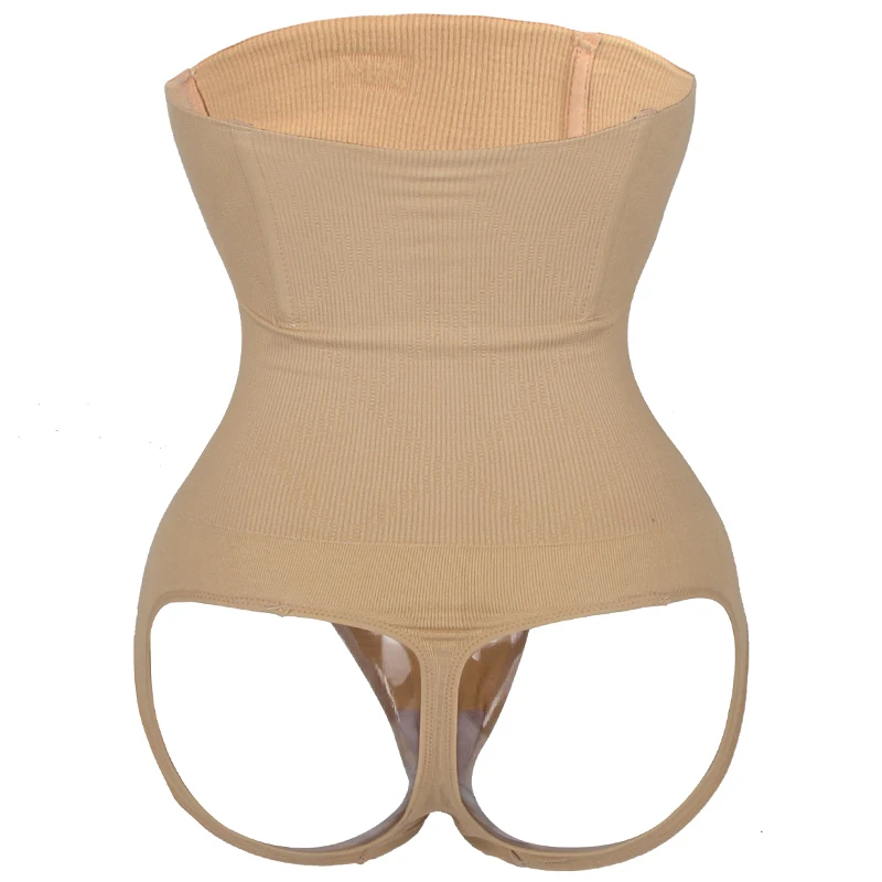 LELINTA XS-3XL женские сексуальные открытые Утягивающие трусы бесшовные высокая талия