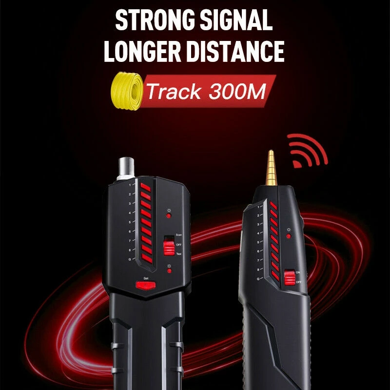 

Multifunctional Wire Tracker RJ45 STP Network Lan Optical TesterLine Finder with NCV Probe for Wire Tracker