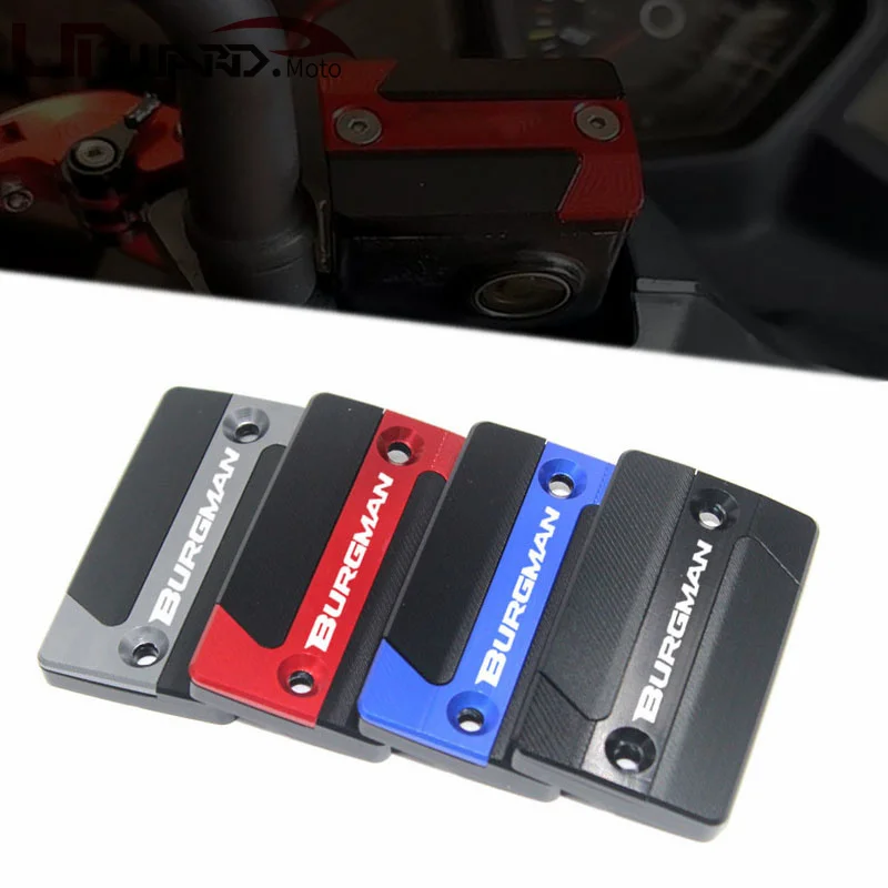 

Fluid Reservoir Cover For SUZUKI BURGMAN 650 AN650 2004-2021 AN400 2016-2019 Motorcycle Front Brake Fluid Cylinder Cap