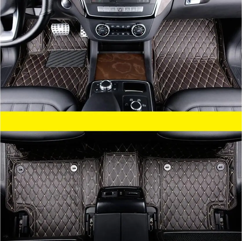 

for leather car floor mat for mercedes benz gle coupe c292 accessories carpet 2015 2016 2017 2018 2019 gle200 gle300