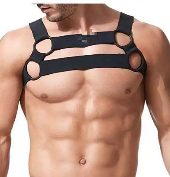 Для мужчин ресниц проводов/мужской гей ремни Бель сексуальные грудной бандаж
