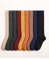 ladies socks pure cotton fallwinter calf socks socks