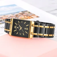 wwoor watch women fashion square ladies dress quartz bracelet watches for women luxury gold wrist watch femlae design clock gift