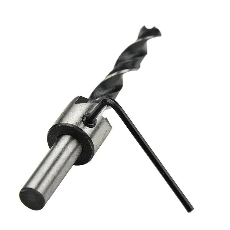 Набор зенкеров 7 шт./лот 3-10 мм из быстрорежущей стали для фаски по дереву гаечный