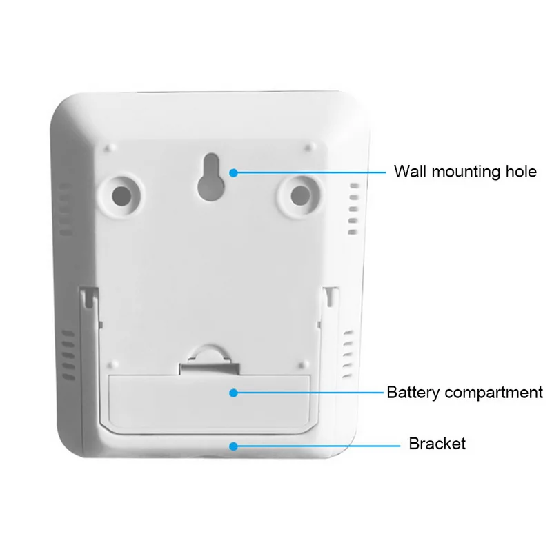 Цифровой термометр с гигрометром ЖК-дисплей электронный комнатный монитор