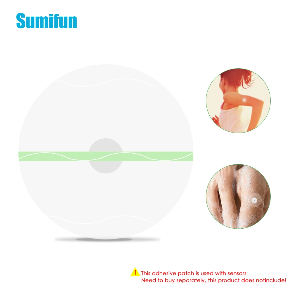 

5Pcs Sport Sensor Patch Non-slip Patch Small Size Fixed Patch Invisible Non-marking Transparent Sports Waterproof Adhesive Patch