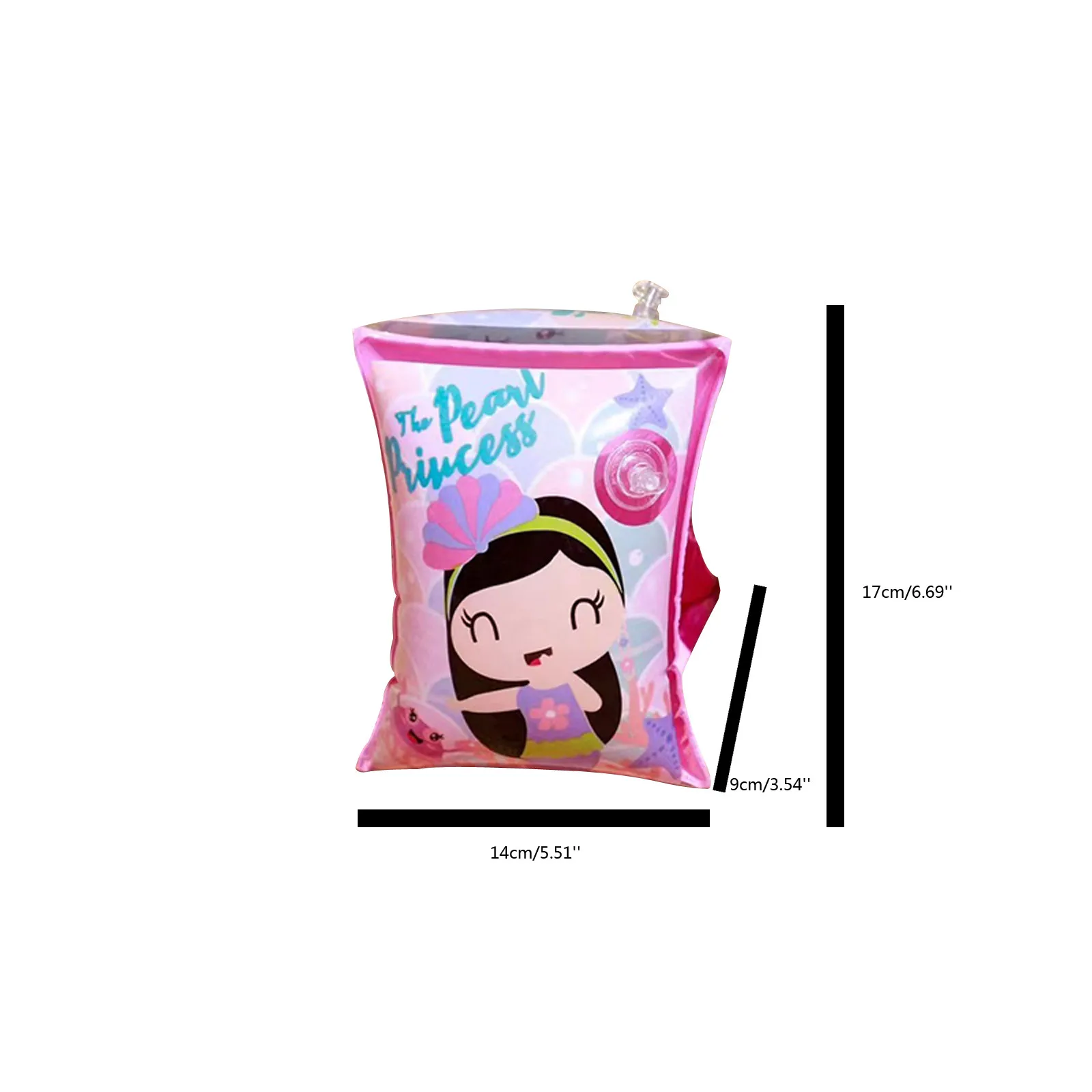 

1pair Pvc Swimming Arm Ring Crab Flamingo Inflatable Arm Bands Floatation Sleeves Water Wings Swimming Arm Floats For Children