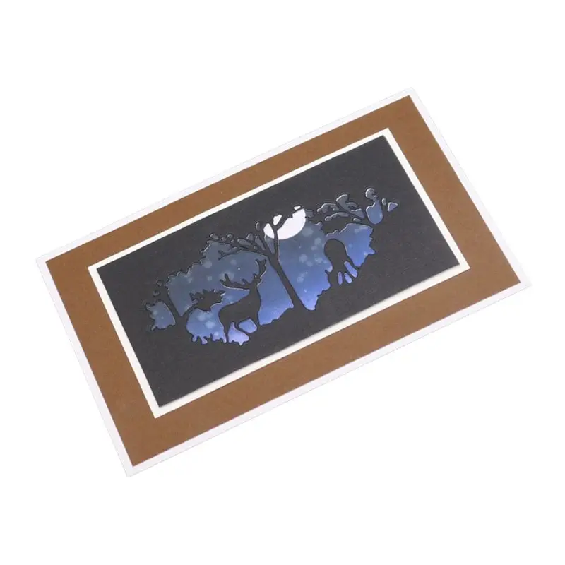 Металлические Вырубные штампы с изображением леса|Вырубные штампы| |