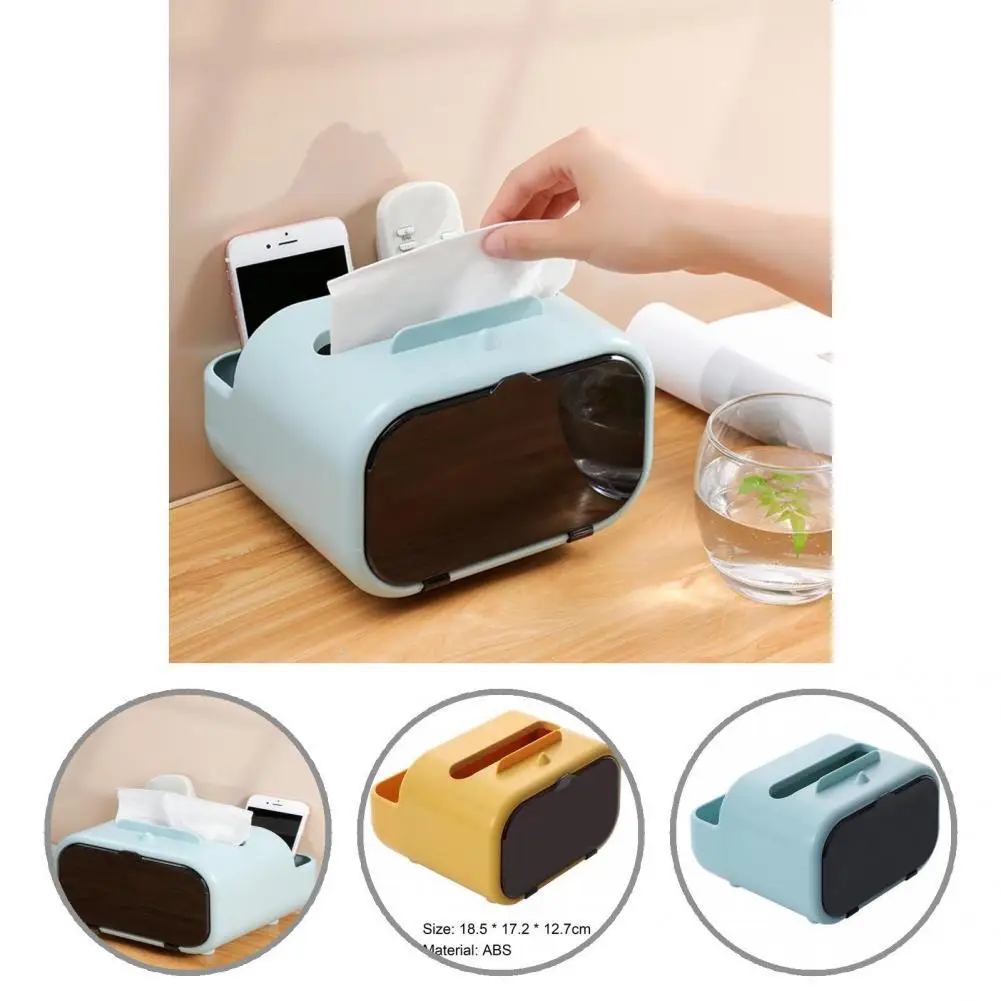 

Tissue Organizer Magnetic Closure 3 Colors Vanity Facial Paper Dispenser Organizer Holder Tissue Holder Tissue Box