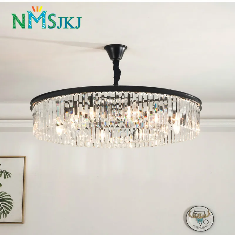 Декоративный современный круглый высококачественный Хрустальный подвесной