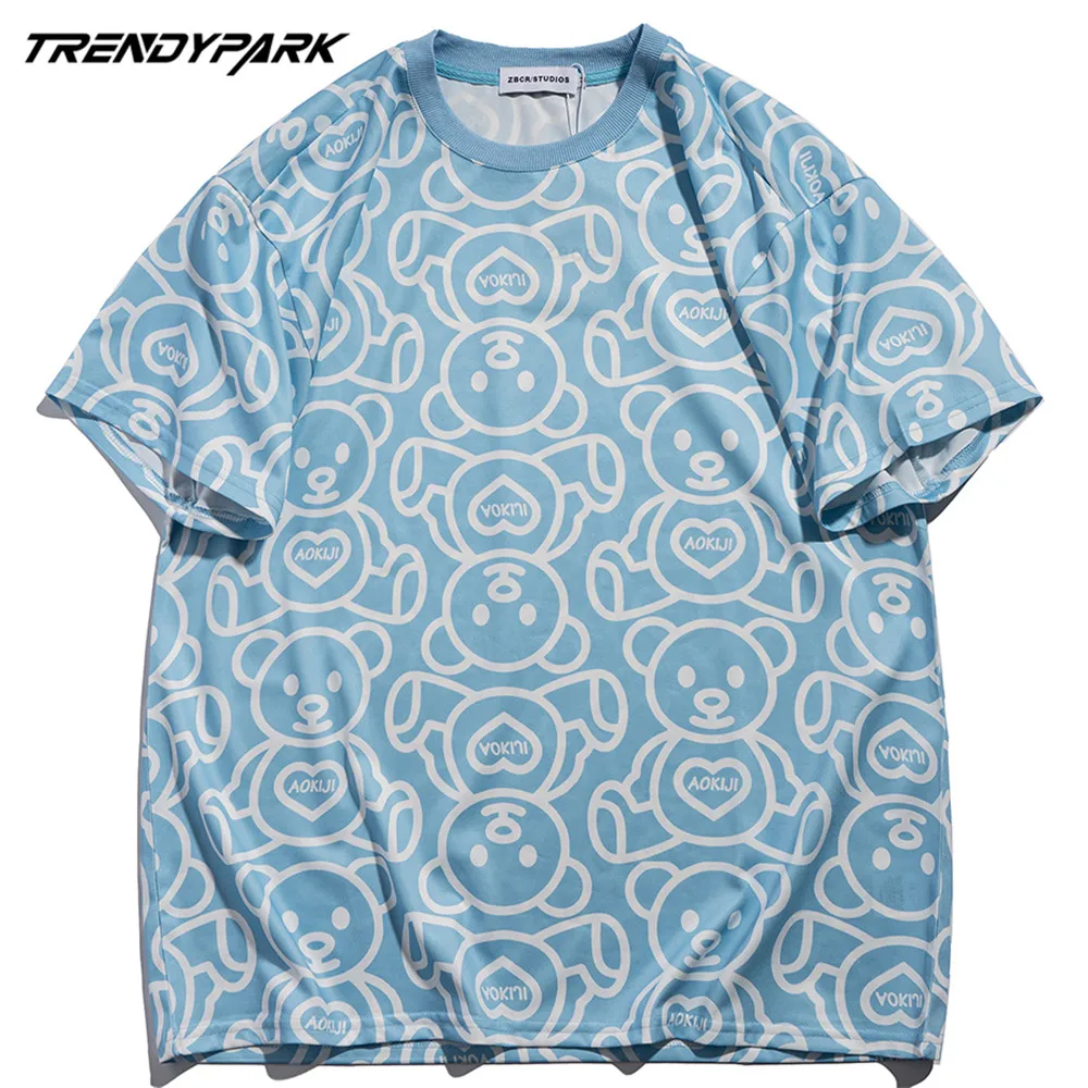 

Men's T-shirt 2021 New Summer Short Sleeve Printed Tee Hip Hop Oversized Cotton Casual Harajuku Streetwear Top Tshirts Clothing