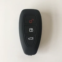 car silicone car key smart remote key case cover for ford fiesta focus 3 4 mk3 mk4 mondeo ecosport kuga focus st