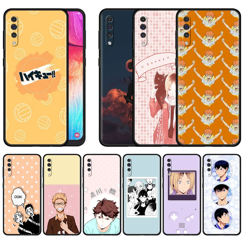 

Haikyuu Hinata Silicone Phone Case For Samsung Galaxy A50 A70 A10 A20e A30 A40 A7 2018 A20s A10s A10e A80 Cover Fundas